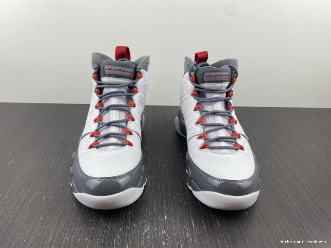 Rep Husky Jordan 9 Air Red CT8019-162 Fire 0626